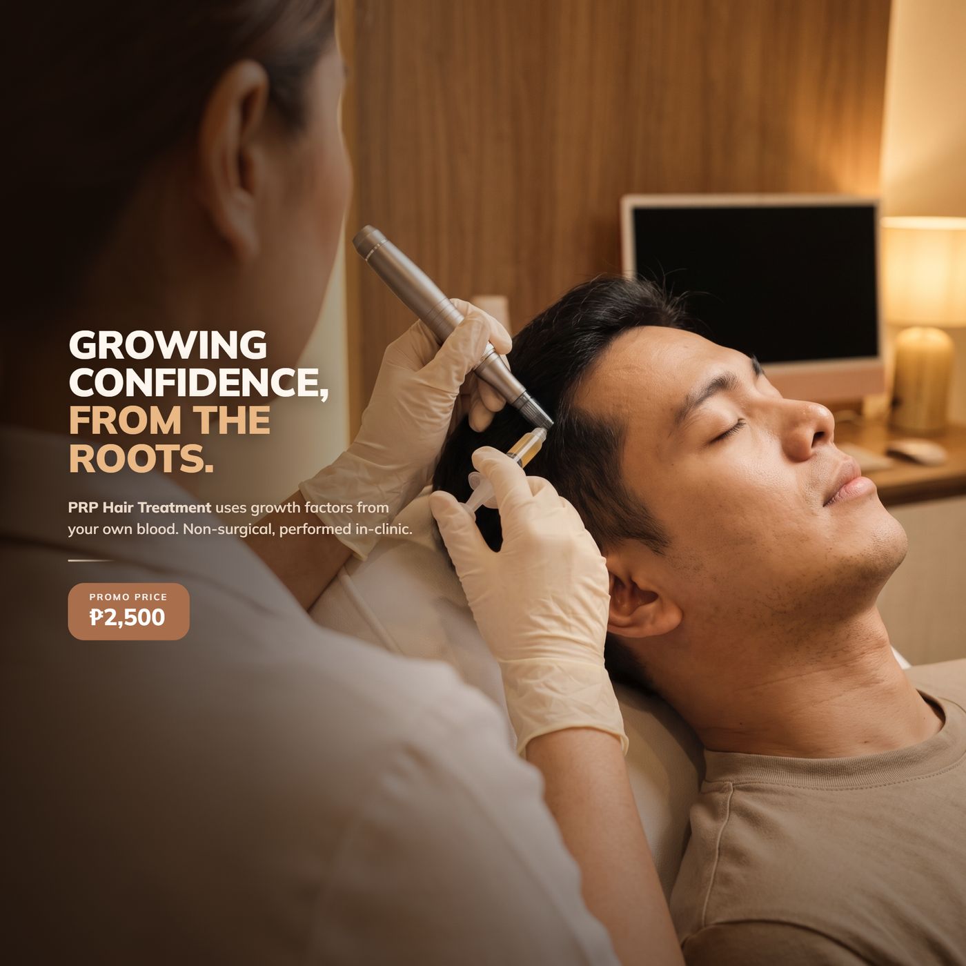 Roots & Co PRP ad — performance