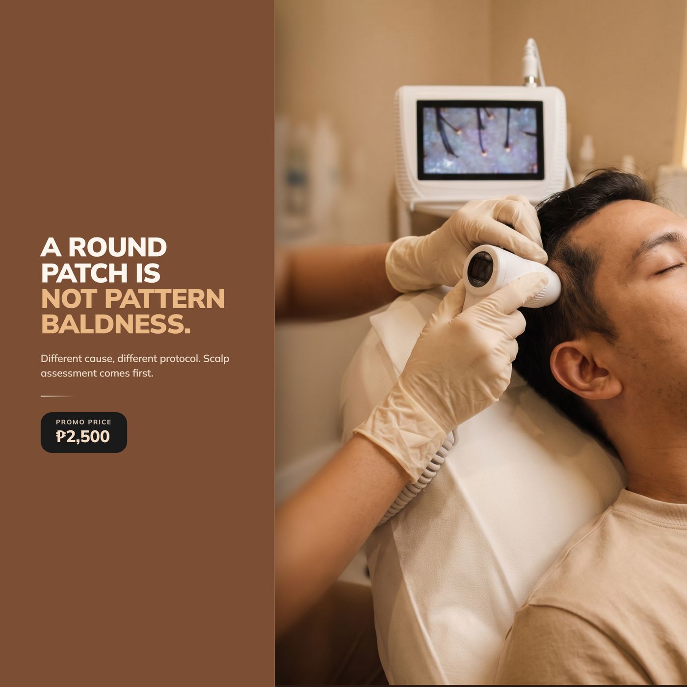 Roots & Co PRP ad — precision