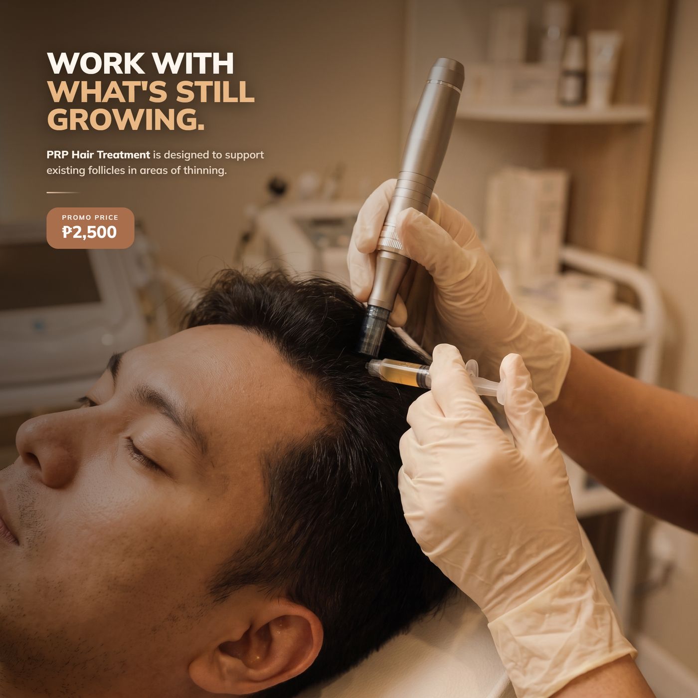 Roots & Co PRP ad — support